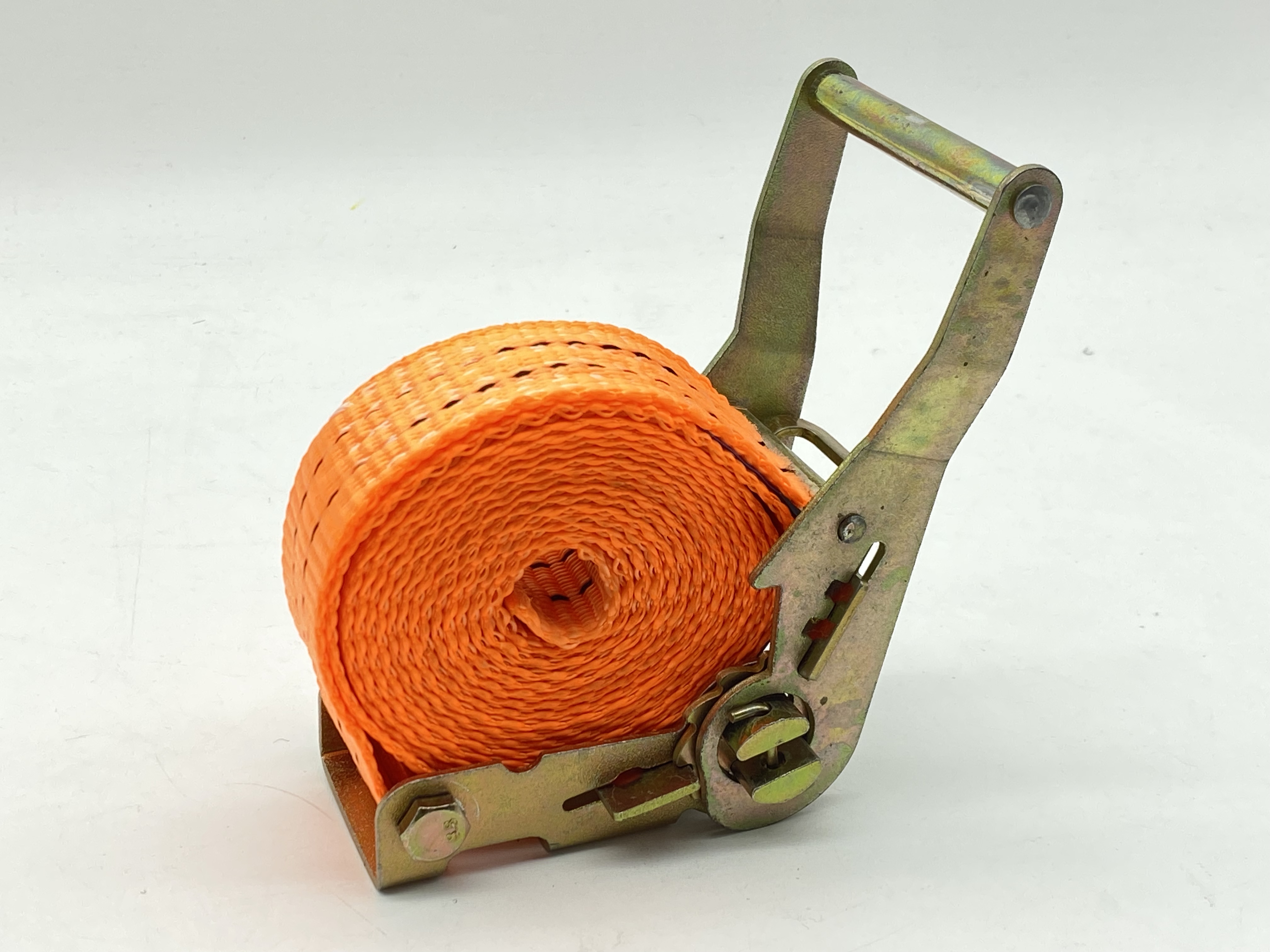 Ratchet Tie Down Strap/Cargo Lashing Strap Belt para sa mga trak na 3.8CM