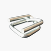 Accessorio per reggiatura zincata Imballaggio Fibbia in filo d'acciaio Fibbia per reggiatura in filo EB10-3270