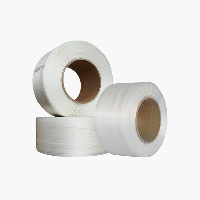 Hochwertiges Verbundkordelband, weiße Kordel für Fracht-Kunststoffumreifung ES50P
