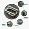 Accessoire de cerclage galvanisé, emballage de boucle en fil d'acier, boucle de fil de cerclage EB10-3270