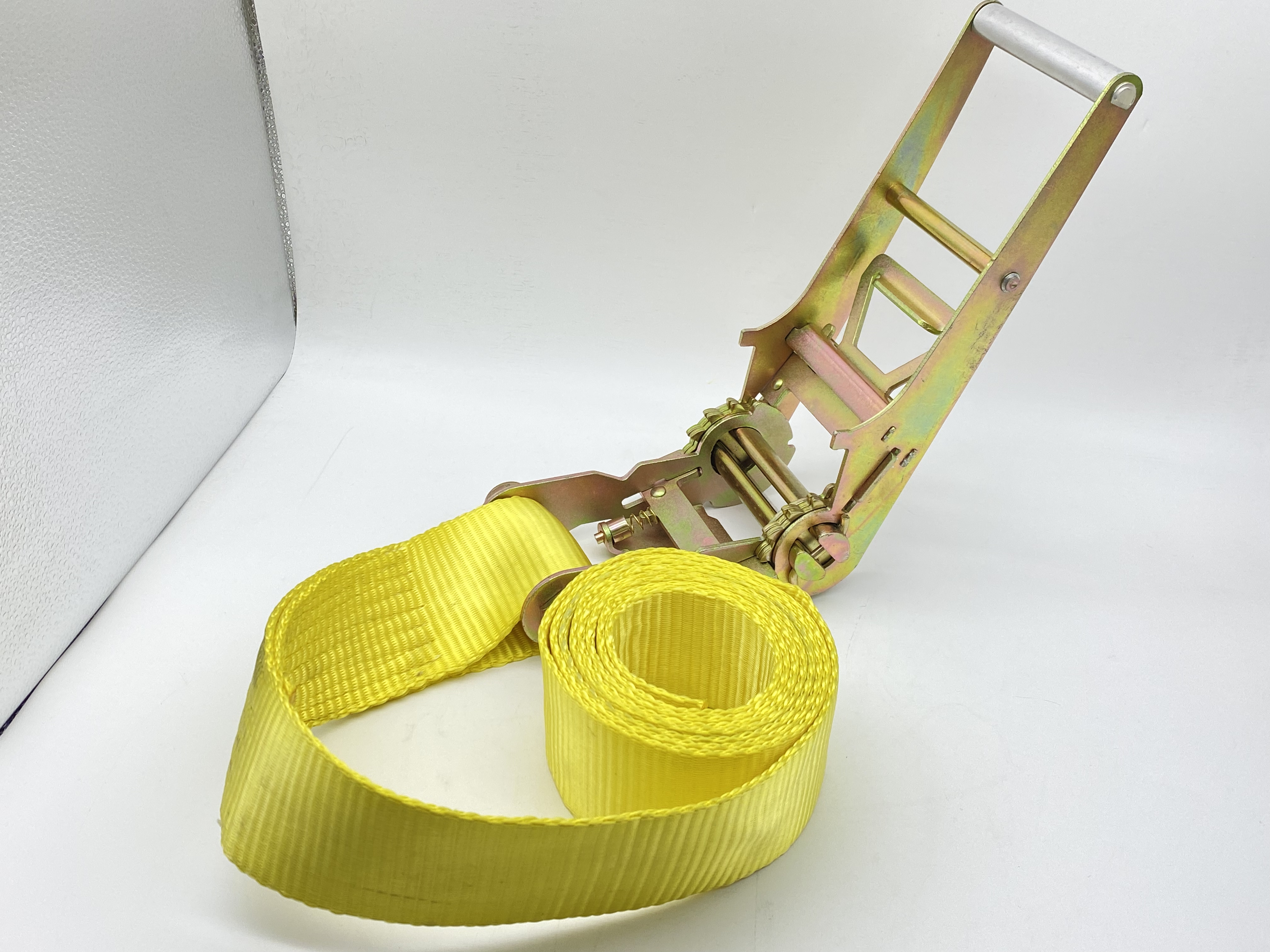 Heavy Duty Lockable Binding Transport Cargo Control Ratchet Straps 7.5CM