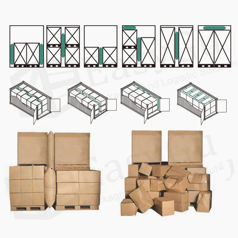 Inflatable Logistics Packaging Pillow Bags Air Dunnage Bag for Avoiding Transport Cargo Damage 0918