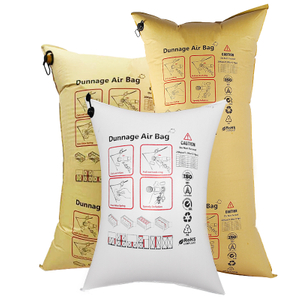 Recyclez le sac gonflable de fardage d'écart de récipient de papier d'emballage de brun d'airbags de papier d'emballage brun 0812