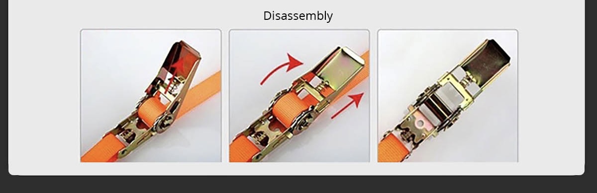 Cargo Lashing Strap disassembly