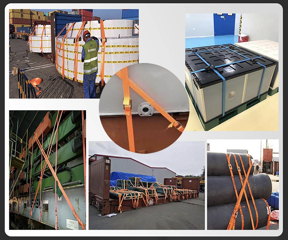 Cargo Lashing Strap use